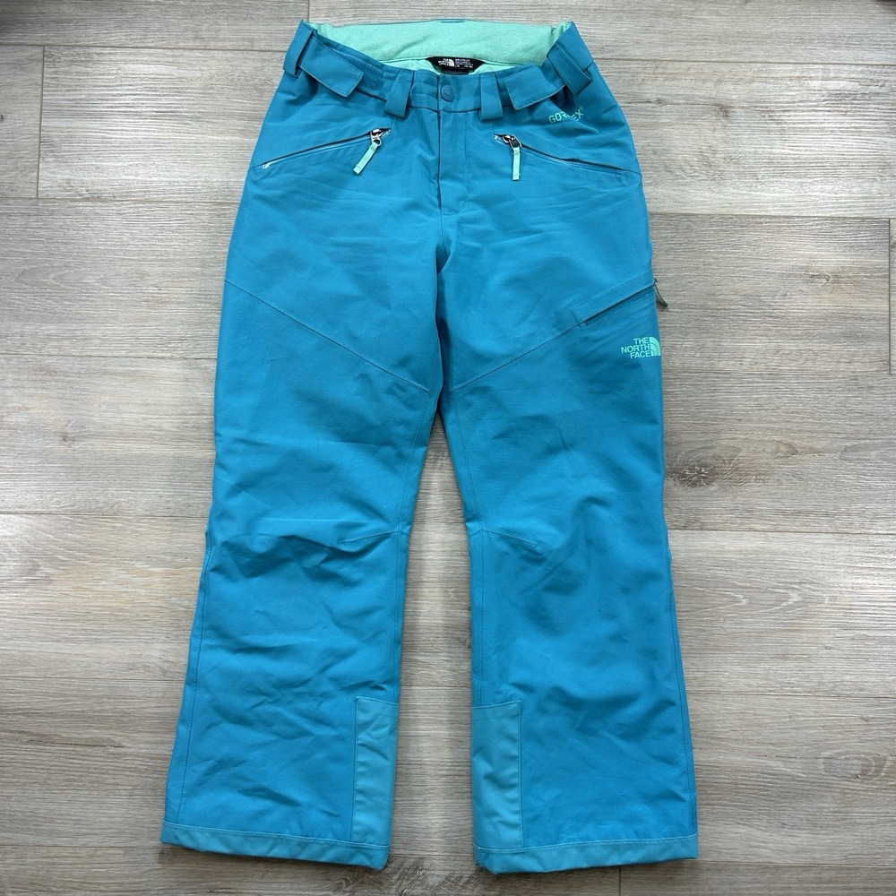 The North Face Girl's Large (14/16) Blue Fresh Tracks Snow Pants Gore Tex